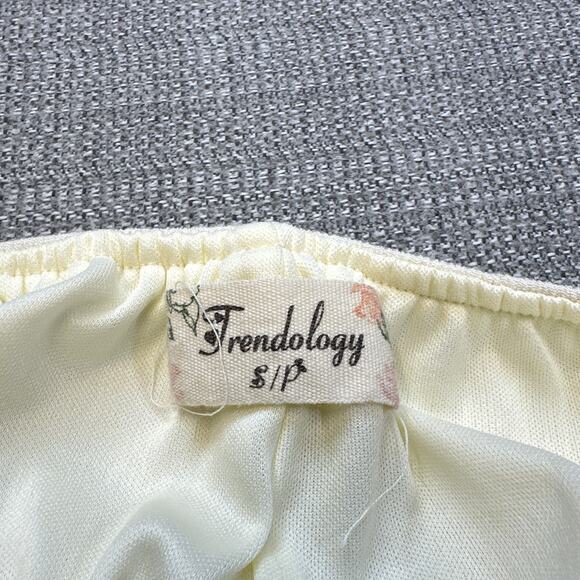 Trendology Dress Womens Small Lace Y2K Crochet Boho Festival Midi Strappy Summer - Picture 2 of 12